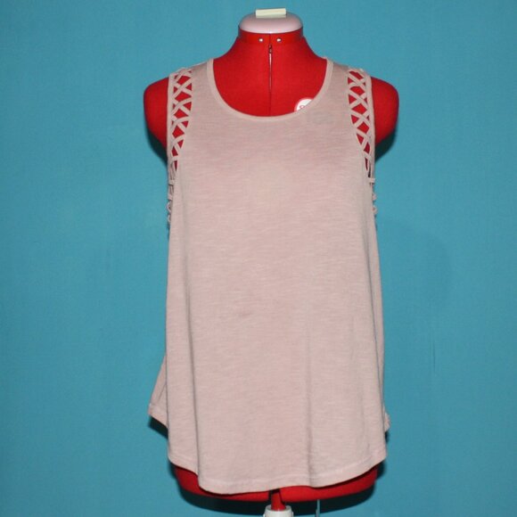 Pink Flowey Tank - Picture 1 of 2